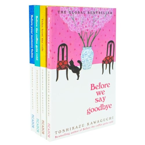 4 Books collection Set: Before The Coffee Gets Cold, Tales From The Cafe, Before Your Memory Fades & Before We Say Goodbye