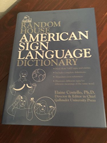 Random House American Sign Language Dictionary