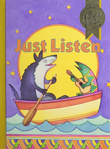 Houghton Mifflin Reading the Literature: Just Listen Level 3
