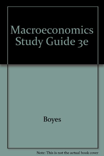 Macroeconomics Study Guide 3e
