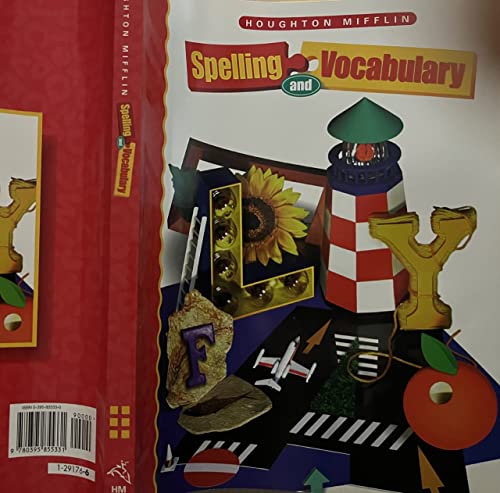 Houghton Mifflin Spelling and Vocabulary: Level 6