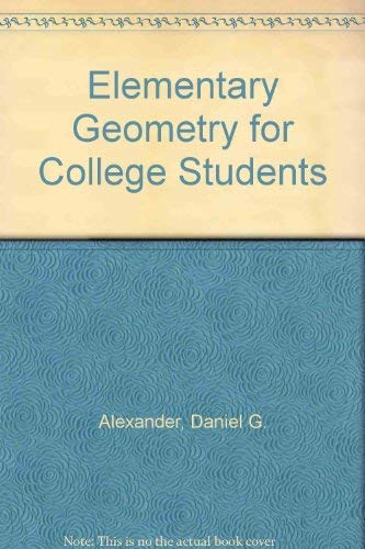 Elementary Geometry for College Students