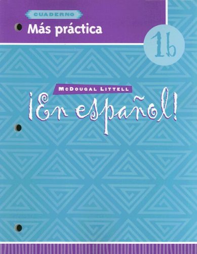 En Espanol Level: Cuaderno Mas Practica (1B)