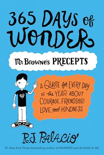 365 Days of Wonder: Mr. Browne's Precepts