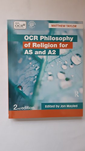 OCR Philosophy of Religion for AS and A2