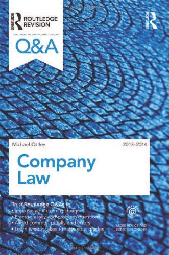 Company Law 2013-2014
