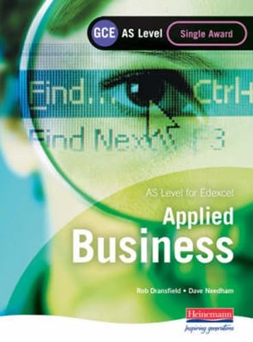 GCE AS Level Business Single Award for Edexcel