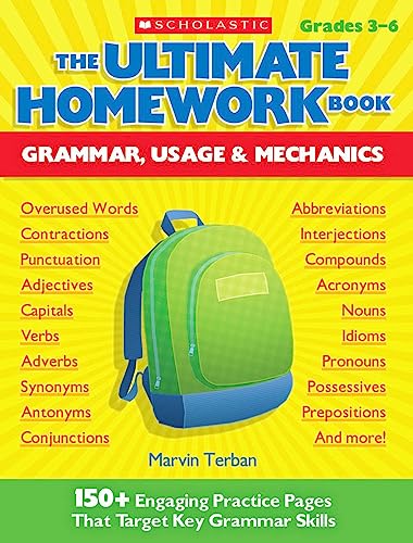 The Ultimate Homework Book: Grammar, Usage & Mechanics