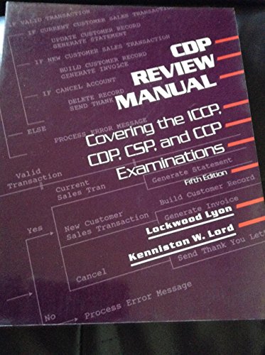 CDP Review Manual: Data Processing Handbook