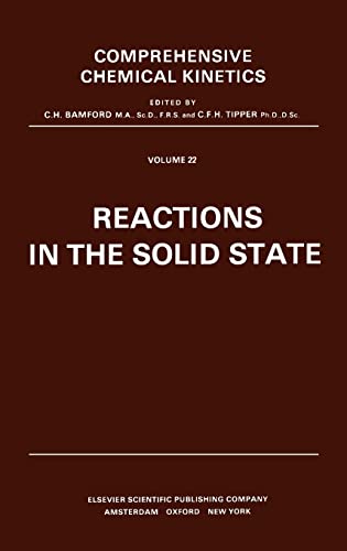 Reactions in the Solid State (Volume 22)