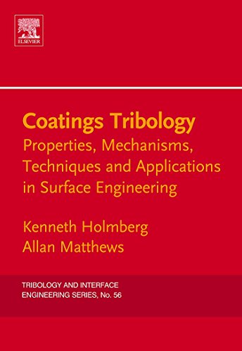 Coatings Tribology - Contact Mechanisms, Deposition Techniques and Applications (Tribology and Interface Engineering): Properties, Mechanisms, ... and Interface Engineering, Volume 56)