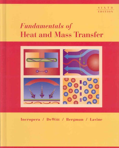 Fundamentals of Heat and Mass Transfer
