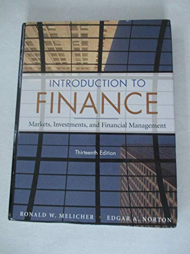 Introduction to Finance: Markets, Investments, and Financial Management