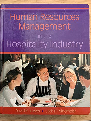Human Resources Management in the Hospitality Industry: Study Guide