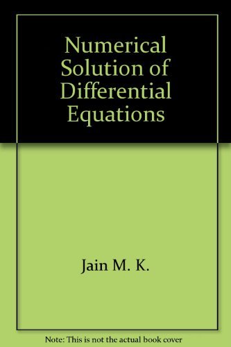 Numerical Solution of Differential Equations