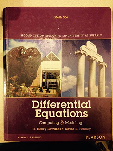 Elementary Differential Equations and Boundary Value Problems