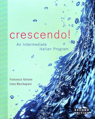 Crescendo!: An Intermediate Italian Program with Text Audio CD