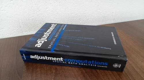 Adjustment Computations: Spatial Data Analysis