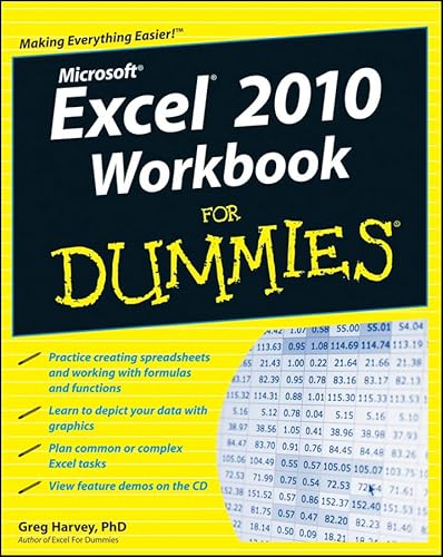 Excel 2010 Workbook For Dummies