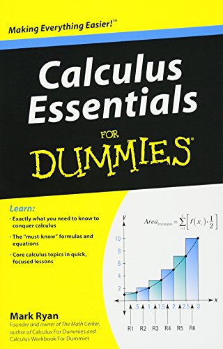Calculus Essentials For Dummies