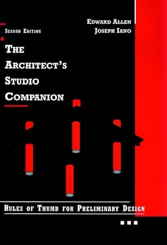 The Architect's Studio Companion: Rules of Thumb for Preliminary Design