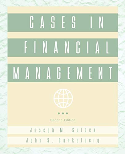 Cases Financial Management 2e