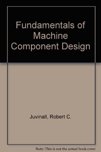 Fundamentals of Machine Component Design
