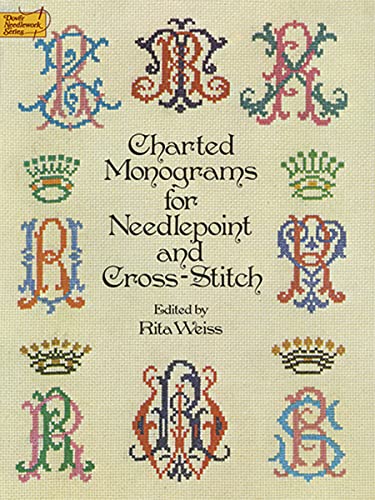 Charted Monograms for Needlepoint and Cross-Stitch