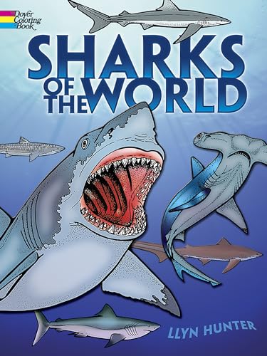 Sharks of the World Coloring Book (Dover Sea Life Coloring Books)
