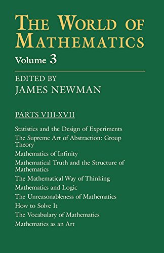The World of Mathematics, Vol. 3 (Volume 3)