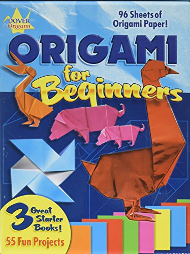 Origami Fun Kit for Beginners: Includes 3 Books, 96 Pages of Origami Paper & 55 Fun Projects