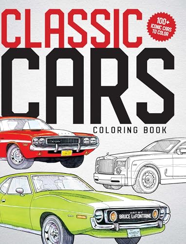 Classic Cars Coloring Book (Dover History Coloring Book)