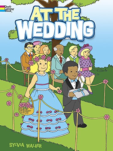 At the Wedding (Dover Coloring Books)