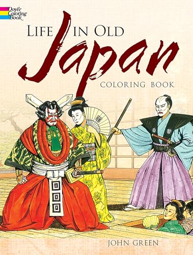 Life in Old Japan Coloring Book