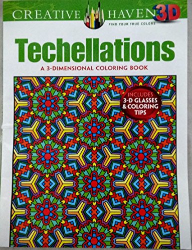 Creative Haven 3-D Techellations Coloring Book