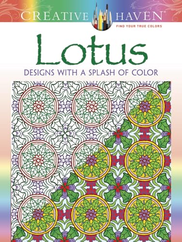 Creative Haven Lotus: Designs with a Splash of Color