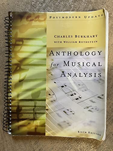 Anthology for Musical Analysis: Postmodern Update