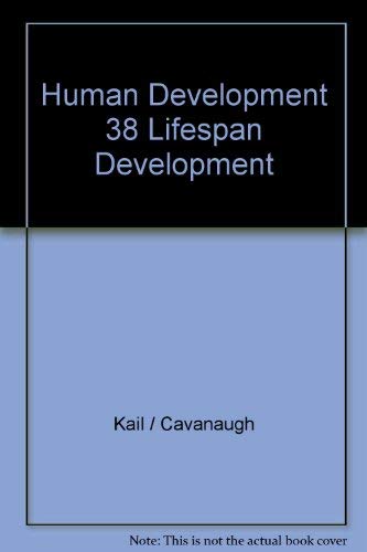 Human Development 38 Lifespan Development