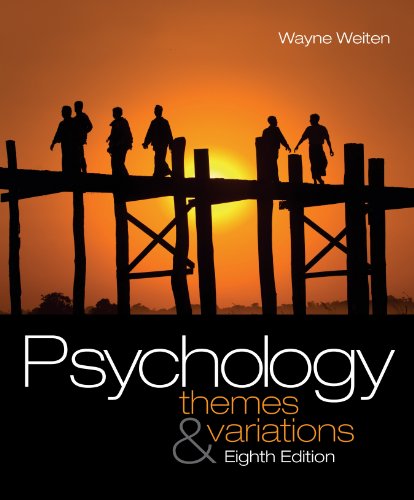 Psychology: Themes and Variations (Cengage Advantage Books)