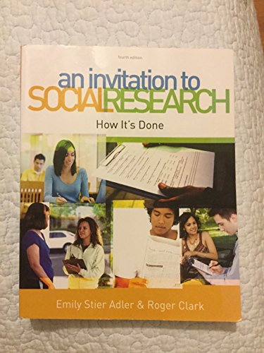 An Invitation to Social Research: How It's Done