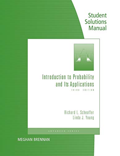 Student's Solutions Manual for Introduction to Probability and Its Applications