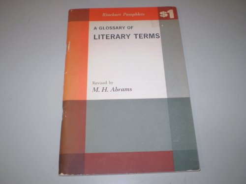 A Glossary of Literary Terms