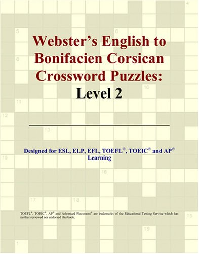 Webster's English to Bonifacien Corsican Crossword Puzzles: Level 2