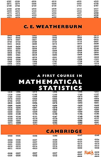 A First Course Mathematical Statistics