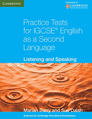 Practice Tests for IGCSE® English as a Second Language Book 2: Listening and Speaking (Cambridge International IGCSE)