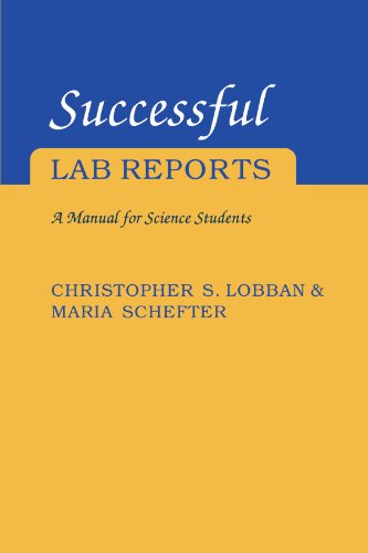 Successful Lab Reports: A Manual for Science Students