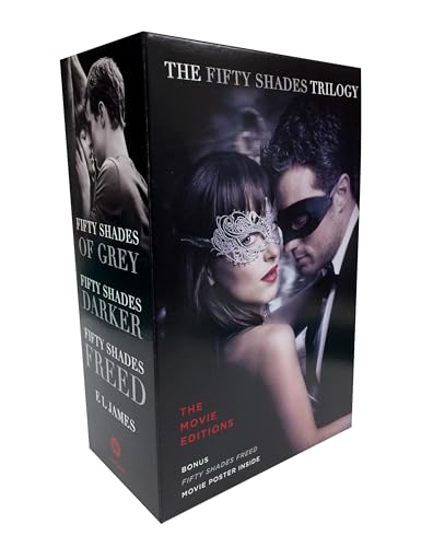 The Fifty Shades Trilogy (Movie Tie-In Editions with Bonus Poster): Fifty Shades of Grey, Fifty Shades Darker, Fifty Shades Freed