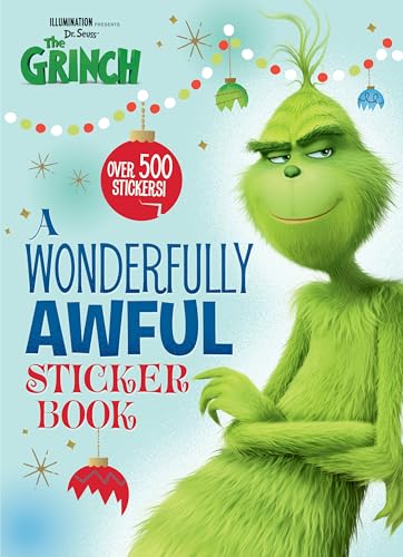 A Wonderfully Awful Sticker Book (Illumination's The Grinch)
