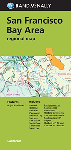 Rand Mcnally San Francisco Bay Area: Regional Map