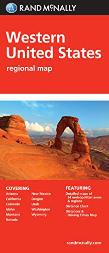 Rand McNally Western United States Regional Map